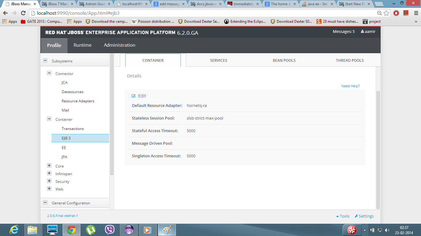 Jms setup jboss 7 jboss content archive read only 